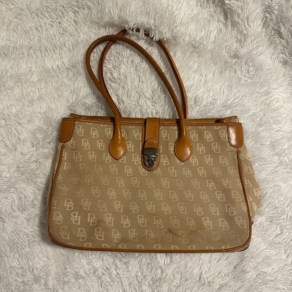 Dooney and Bouke Large Double Long Handle Tote